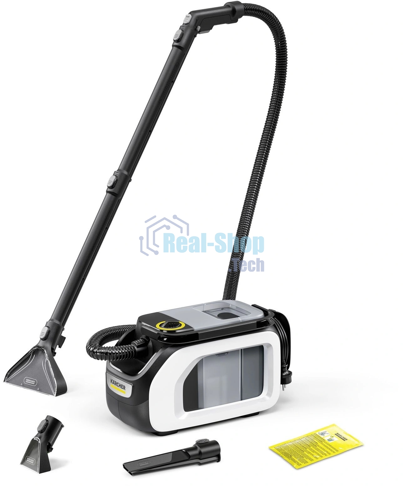 Пылесос моющий Karcher SE 3 Compact Home Floor *EU белый/черный, 500 Вт, уборка влажная/сухая, пылесборник контейнер 2,9 л