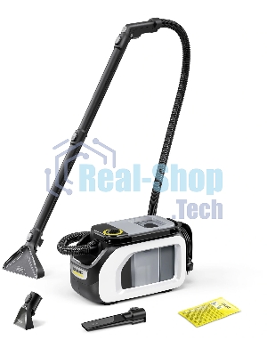 Пылесос моющий Karcher SE 3 Compact Home Floor *EU белый/черный, 500 Вт, уборка влажная/сухая, пылесборник контейнер 2,9 л