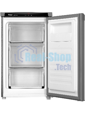 Морозильная камера Haier HF-82SAA серебристый, 82л, 3 ящика