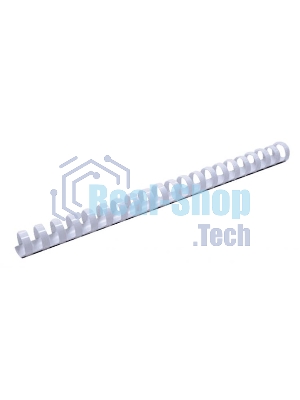 Пружины для переплета пластиковые Fellowes Lamirel LA-7867401 14 мм белый 100 шт