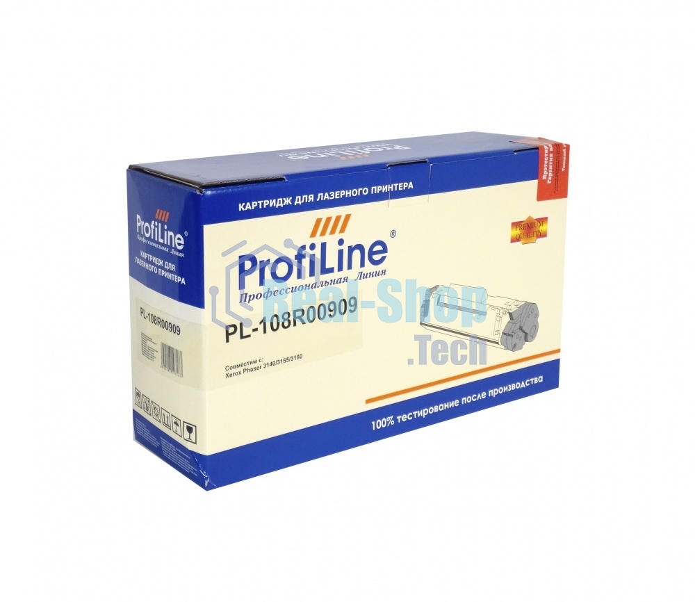 Картридж лазерный ProfiLine PL-108R00909 для принтеров Rank Xerox Phaser 3140/3155/3160B/3160N 2500 копий