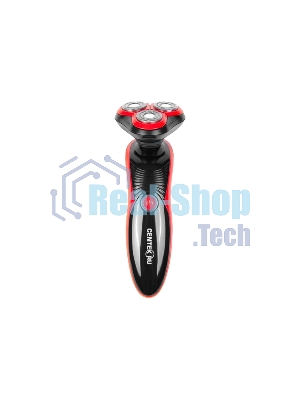 Электробритва Centek CT-2168 (красный) ротор 3D, влажное бритье, 3 плав.головки, 2-ные лезвия, до 50 мин раб