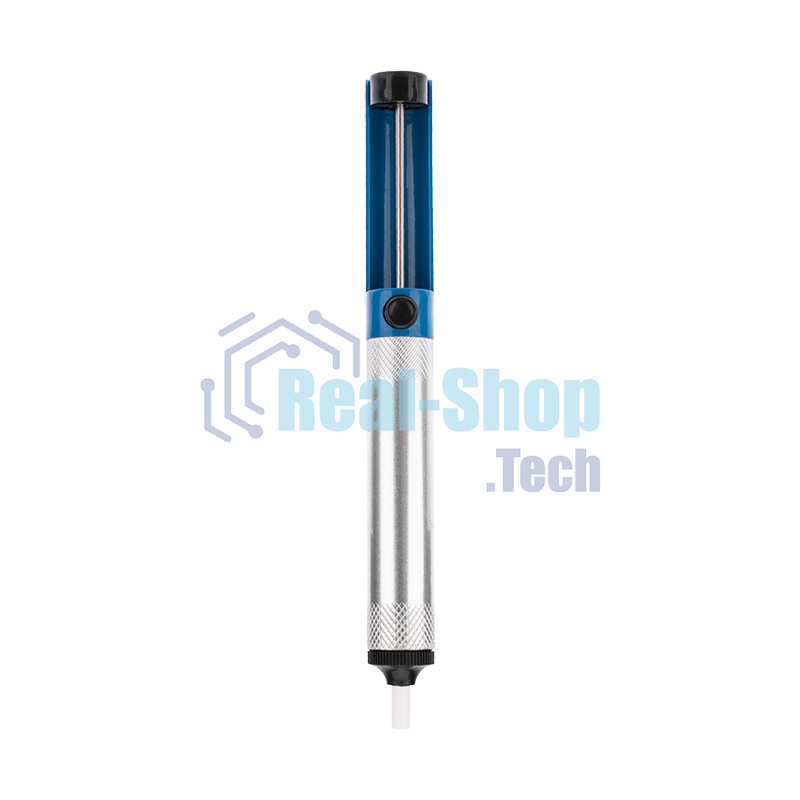 Вакуумный экстрактор припоя Rexant (оловоотсос), металл/пластик