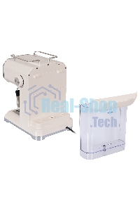 Кофеварка рожковая Hyundai HEM-5300 бежевый/серебристый, исп. кофе - молотый, 1.5 л, 850 Вт, 20 бар