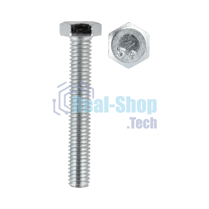 Болт шестигранный Kranz DIN 933, 6х40, упаковка поставщика (24 кг./2 500 шт.)