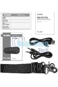 Мобильные колонки Sven PS-340 2.0 черный