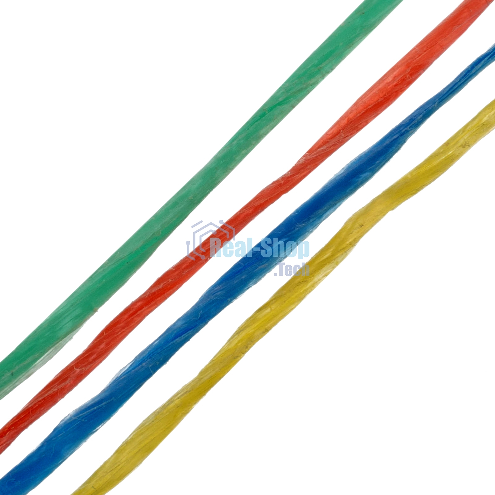 Набор шпагатов полипропиленовых Сибртех 6 шт., 1200 текс, 2 мм, L 60 м, MIX цветов