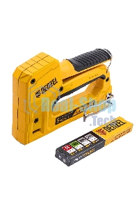 Степлер мебельный Denzel тип 53 и 13, 6-14мм, тип 140, 10-14мм, тип 300, 15мм, тип 500, 15мм