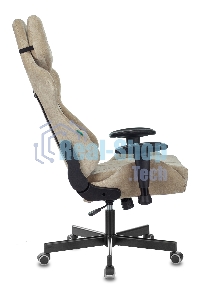 Кресло игровое Бюрократ VIKING KNIGHT LT21 FABRIC песочный крестовина металл/пластик