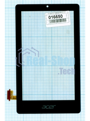 Сенсорное стекло (тачскрин) для Acer Iconia One 7 B1-740, черное