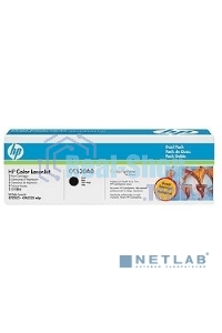 Картридж лазерный двойная упаковка HP CC530AD черный LJ CP2025/CM2320