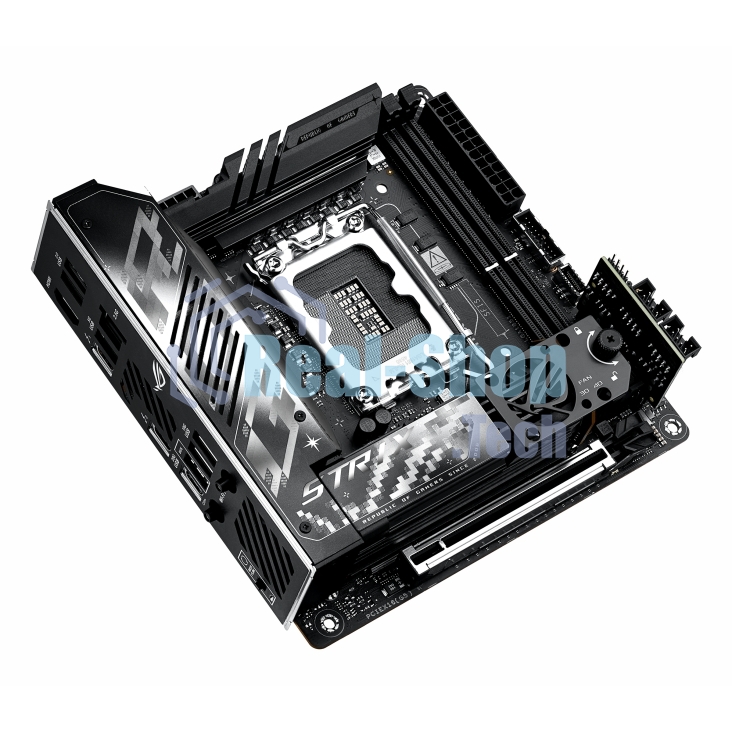 Материнская плата ASUS ROG STRIX Z890-I GAMING WIFI, LGA1851, Intel Z890, 2xDDR5, 2xSATA, 2xM.2, 1xPCI-E 5.0 x16, 1xHDMI, 2xThunderbolt 4, 1x2.5Gb LAN, 9xUSB-A, 1xUSB-C, 5.1, Mini-ITX