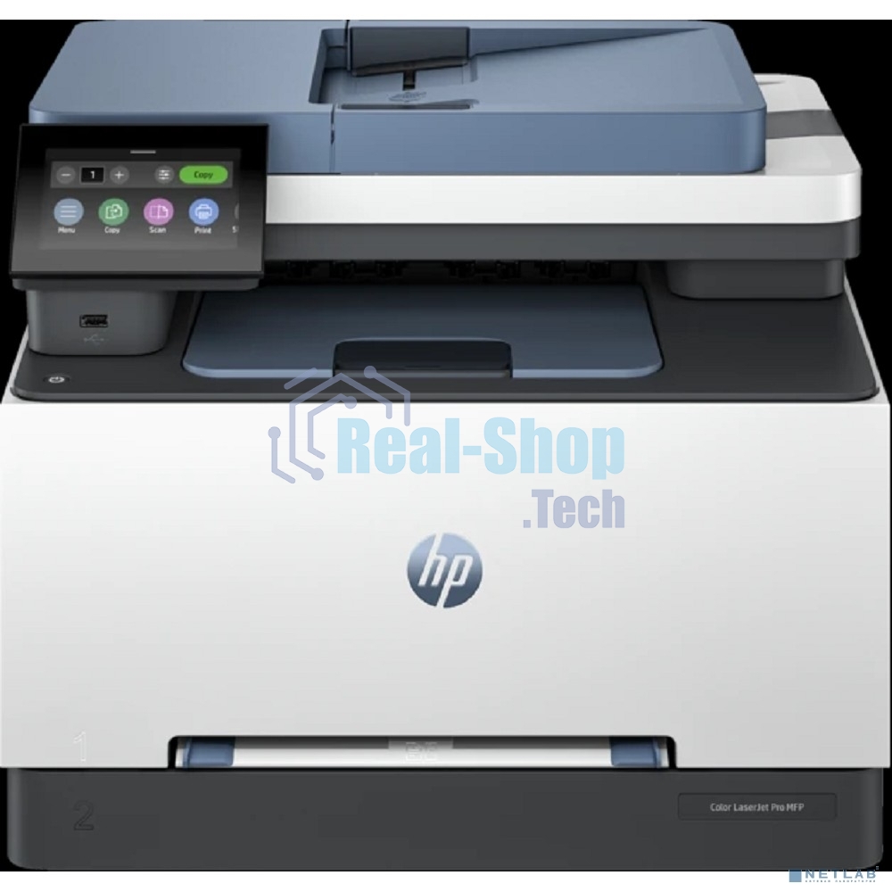 МФУ лазерное HP Color LaserJet Pro MFP 3303sdw, A4, цветной, печ. до 25 стр/мин., скан. до 19/8 стр/мин., 600x600 dpi, USB, Ethernet (RJ-45), Wi-Fi