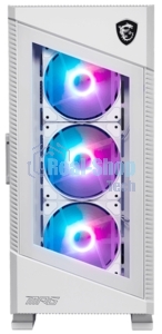 Компьютерный корпус MSI MPG VELOX 100R 2xUSB 3.0, 1xType C, 4x120мм ARGb Fan, ARGb Control Board, Tempered Glass Window, Glass Front Panel, Brown Box (829315)