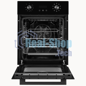 Духовой шкаф электрический Monsher MOE 4592 Noir ширина 45 см, High-Tech, 50 л, гидролизная очистка, 9 режимов, черный