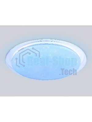 Светодиодный светильник RGB Ambrella light FZ770 WH белый IP20 42W 3000-6500K+RGB 450*55 (ПДУ ИК)