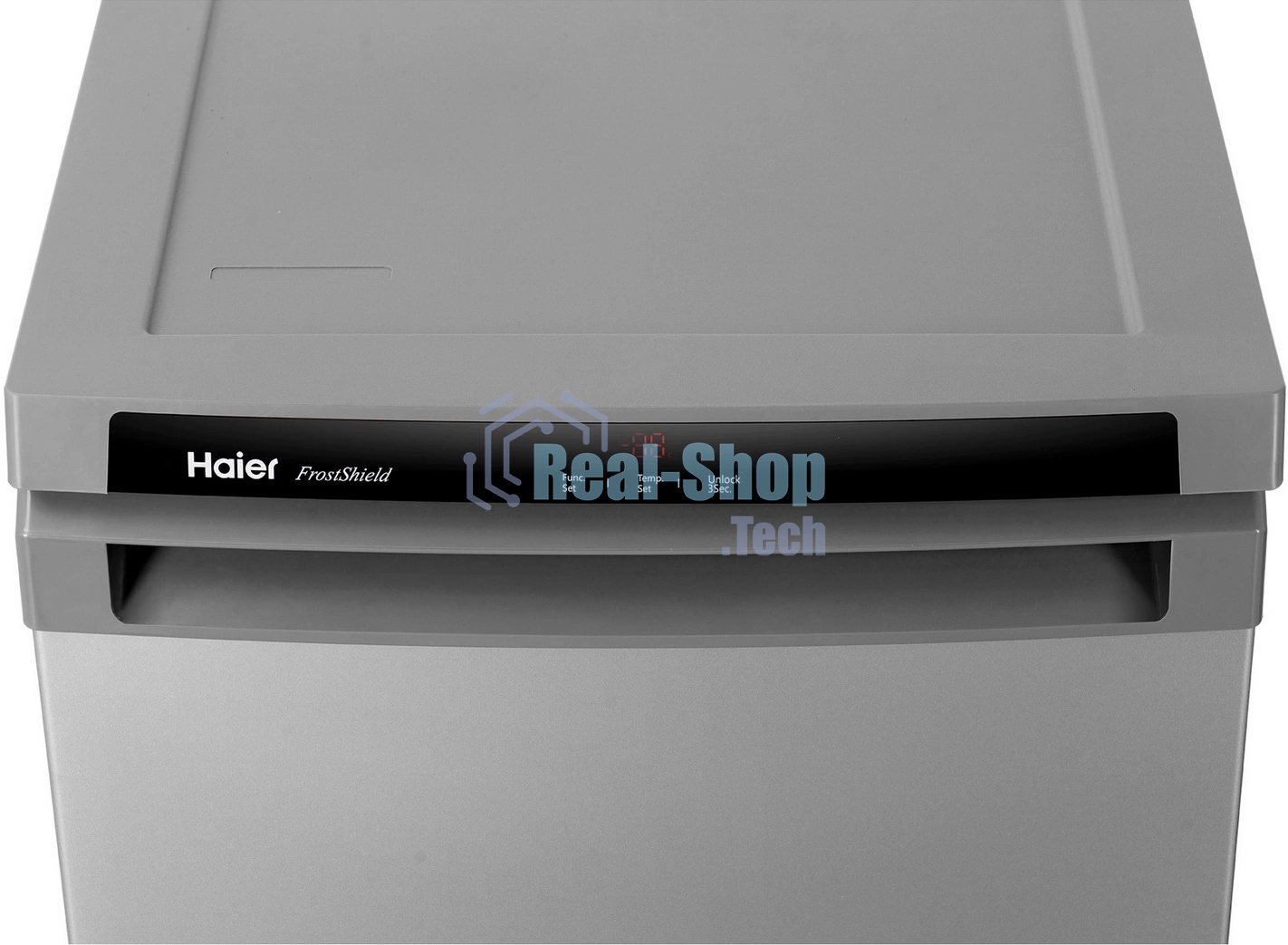 Морозильная камера Haier HF-82SAA серебристый, 82л, 3 ящика