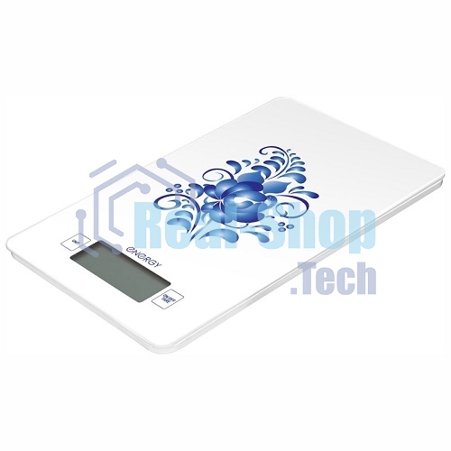 Весы кухонные электронные Energy EN-423 гжель