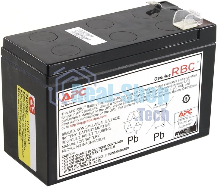 Батарея для ИБП APC APCRBC110 12В 7Ач для BE550G/BE550G-CN/LM/BE550R/BE550R-CN/R650CI/AS/RS