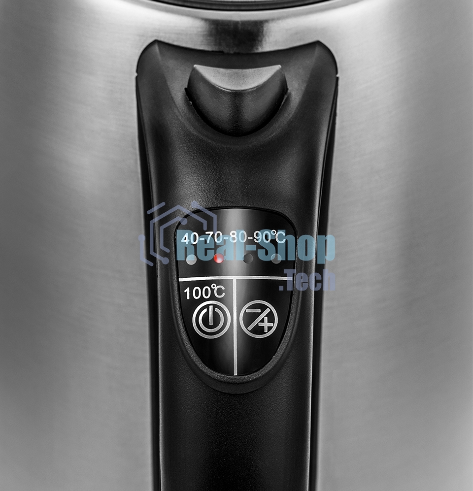 Чайник электрический Kitfort КТ-6106 Мощность 1850–2200 Вт.Емкость 1,7 л.Режимы нагрева от 40 до 90 °С