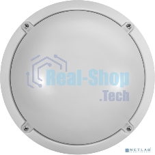 Светильник светодиодный ЖКХ Онлайт 71686 OBL-R1-12-4K-WH-IP65-LED