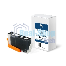 Картридж струйный NVPrint 655 (NV-CZ109AE) черный для HP DeskJet IA 3525/4615/5525/6525 (24 мл) совместимый
