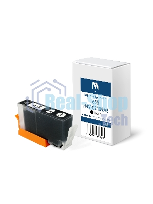 Картридж струйный NVPrint 655 (NV-CZ109AE) черный для HP DeskJet IA 3525/4615/5525/6525 (24 мл) совместимый
