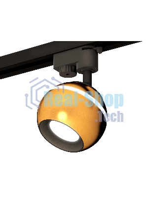 Светильник Ambrella light XT1105001 PYG/SBK золото желтое полированное/черный песок MR16 GU5.3 LED 3W 4200K