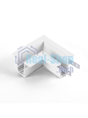 Slim Magnetic Коннектор угловой для встраиваемого шинопровода белый 85092/11
