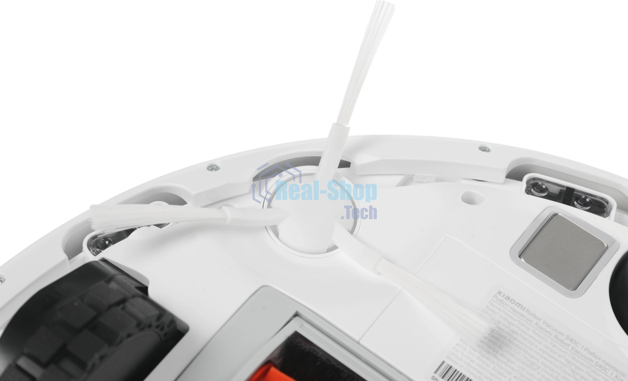 Робот-пылесос Xiaomi Robot Vacuum S40C EU белый, 2400 мAч Li-Ion, уборка сухая/влажная, пылесборник контейнер 0.52 л