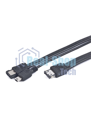 Кабель Gembird Кабель питания и интерфейсный Y-кабель eSATAp - eSATA/Mini USB, 1м, пакет(CC-ESATAP-ESATA-USB5P-1M)
