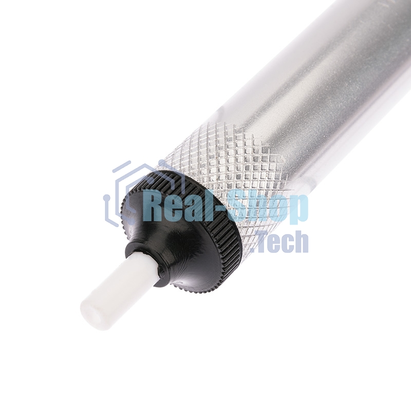 Вакуумный экстрактор припоя Rexant (оловоотсос), металл/пластик