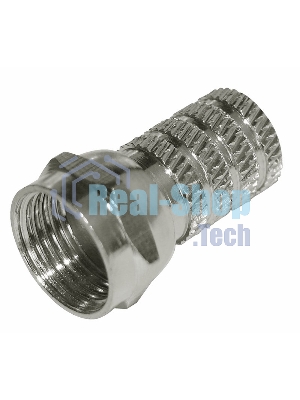 F-разъем RG-59, L=19 мм, цинк PROconnect
