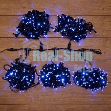 Гирлянда Neon-night LED ClipLight 24V, 5 нитей по 20 метров, цвет диодов синий