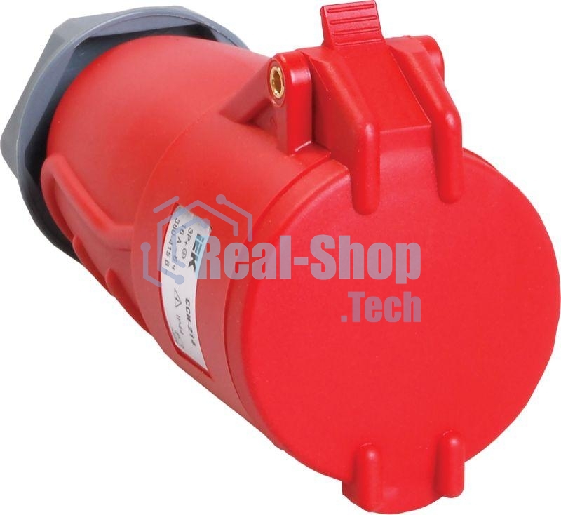 Розетка переносная Iek PSN22-016-5 ССИ-215 16А-6ч/200/346-240/415В 3Р + РЕ+ N IP44 MAGNUM ИЭК