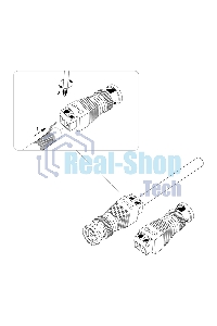Коннектор ProconnectштекерBNCс клеммной колодкой