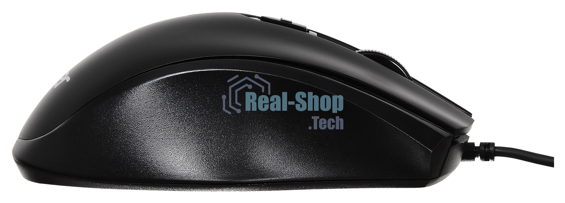 Мышь проводная Acer OMW020 черный, 1600 dpi, USB, кнопки - 4