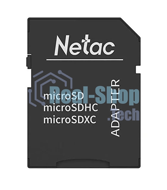 Флеш карта NeTac MicroSD card P500 Extreme Pro 16Gb, retail version w/SD adapter