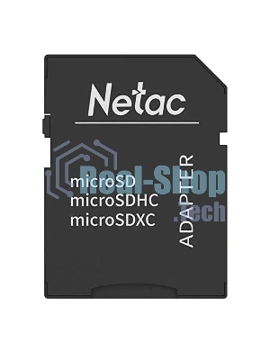 Флеш карта NeTac MicroSD card P500 Extreme Pro 16Gb, retail version w/SD adapter