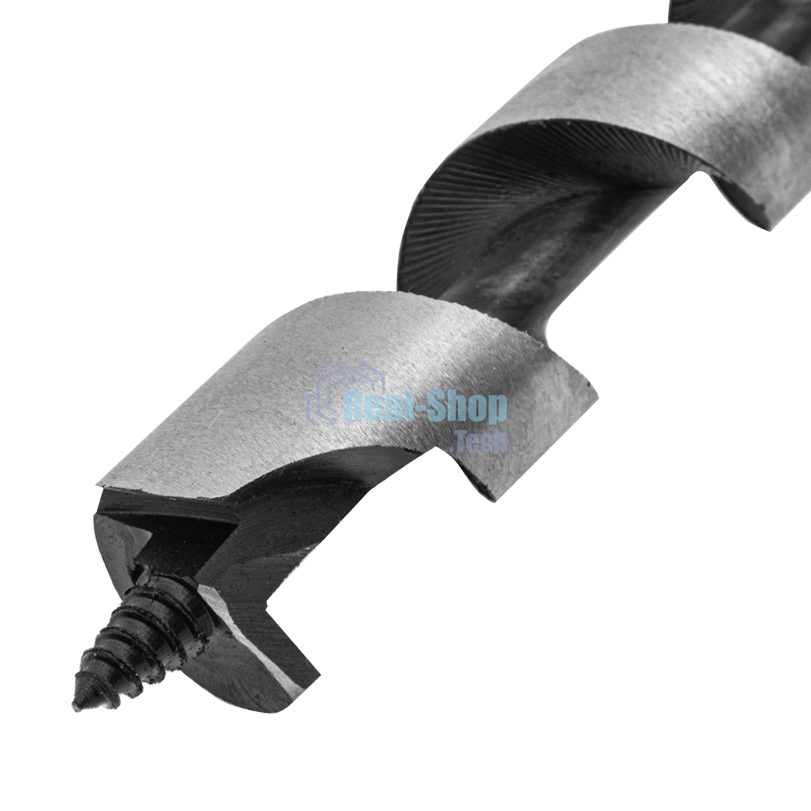 Сверло Matrix по дереву шнековое, 22x230 мм, 6-гранный хвостовик