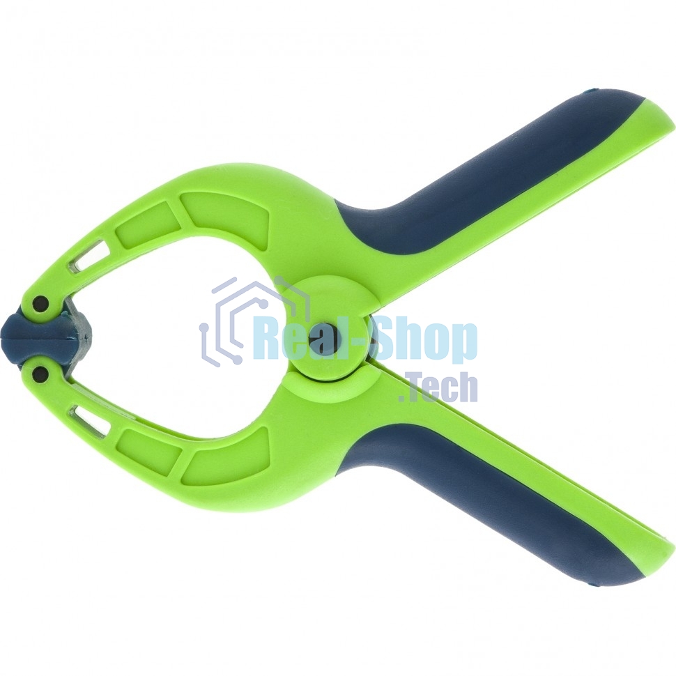 Струбцина клещеобразная Сибртех, пл. корп., 2-х комп. рукоятки, усиленная пружина,1-1/4