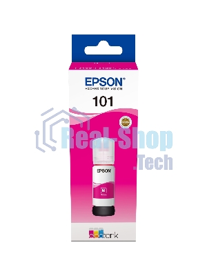 Чернила Epson L101 C13T03V34A пурпурный (70 мл) для Epson L4150/L4160/L6160/L6170/L6190