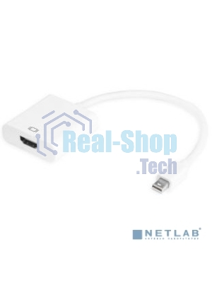 Адаптер-переходник Greenconnect Apple mini DisplayPort 20M > HDMI 19F (GCR-MDP2HD2)