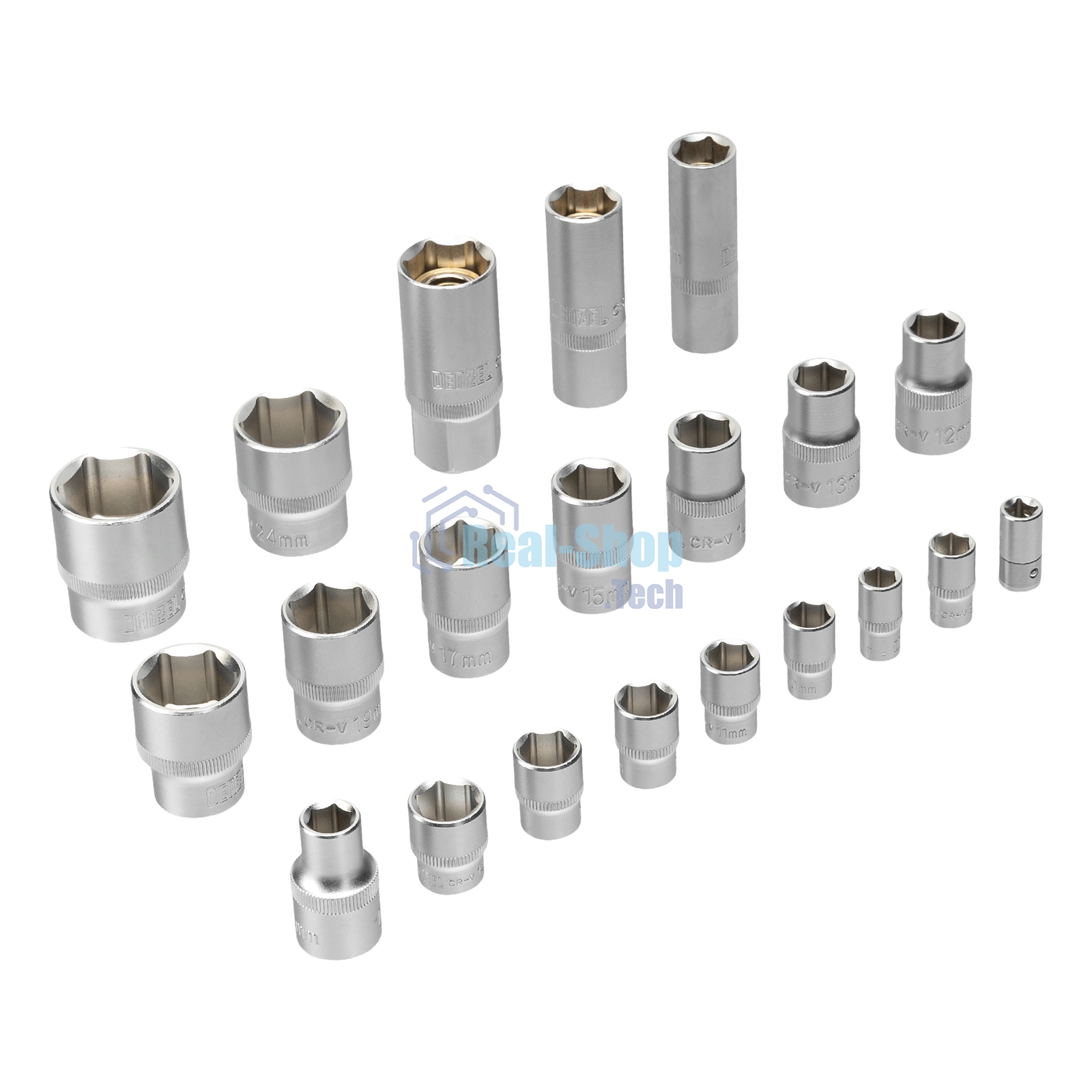 Набор инструментов Denzel 1/2