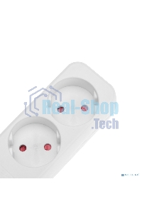 Удлинитель Rexant STANDARD 3 гнезда, 5 м, 2х1,0мм², б/з, белый