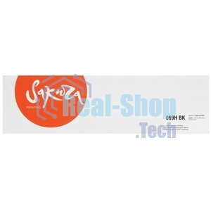 Картридж лазерный Sakura 069HBK (5098C002) для Сanon I-Sensys LBP673Cdw/MF750C, черный, 7600 к. (чип без счетчика копий)