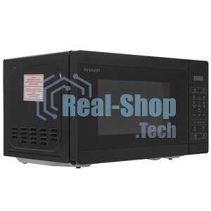 Микроволновая печь Sharp R-2800RK черный, 20 л, 800 Вт, переключатели - сенсор