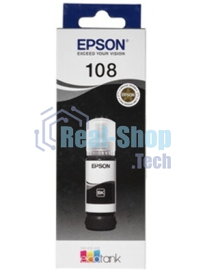 Контейнер с черными чернилами Epson C13T09C14A