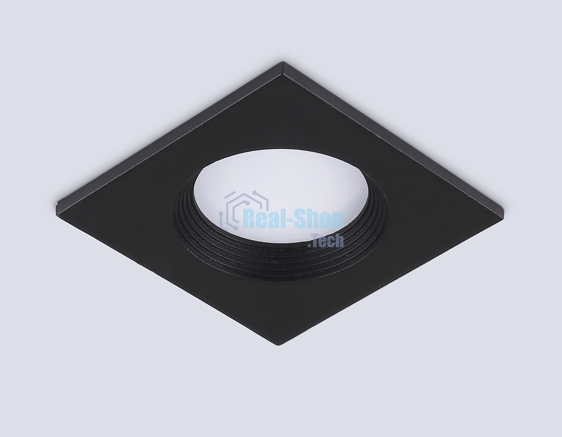 Встраиваемый точечный светильник Ambrella light TN102818 BK черный GU5.3 78*78*28