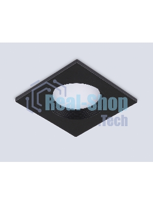 Встраиваемый точечный светильник Ambrella light TN102818 BK черный GU5.3 78*78*28